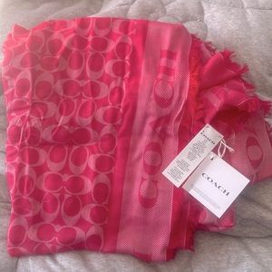 Coach scarf new with tags